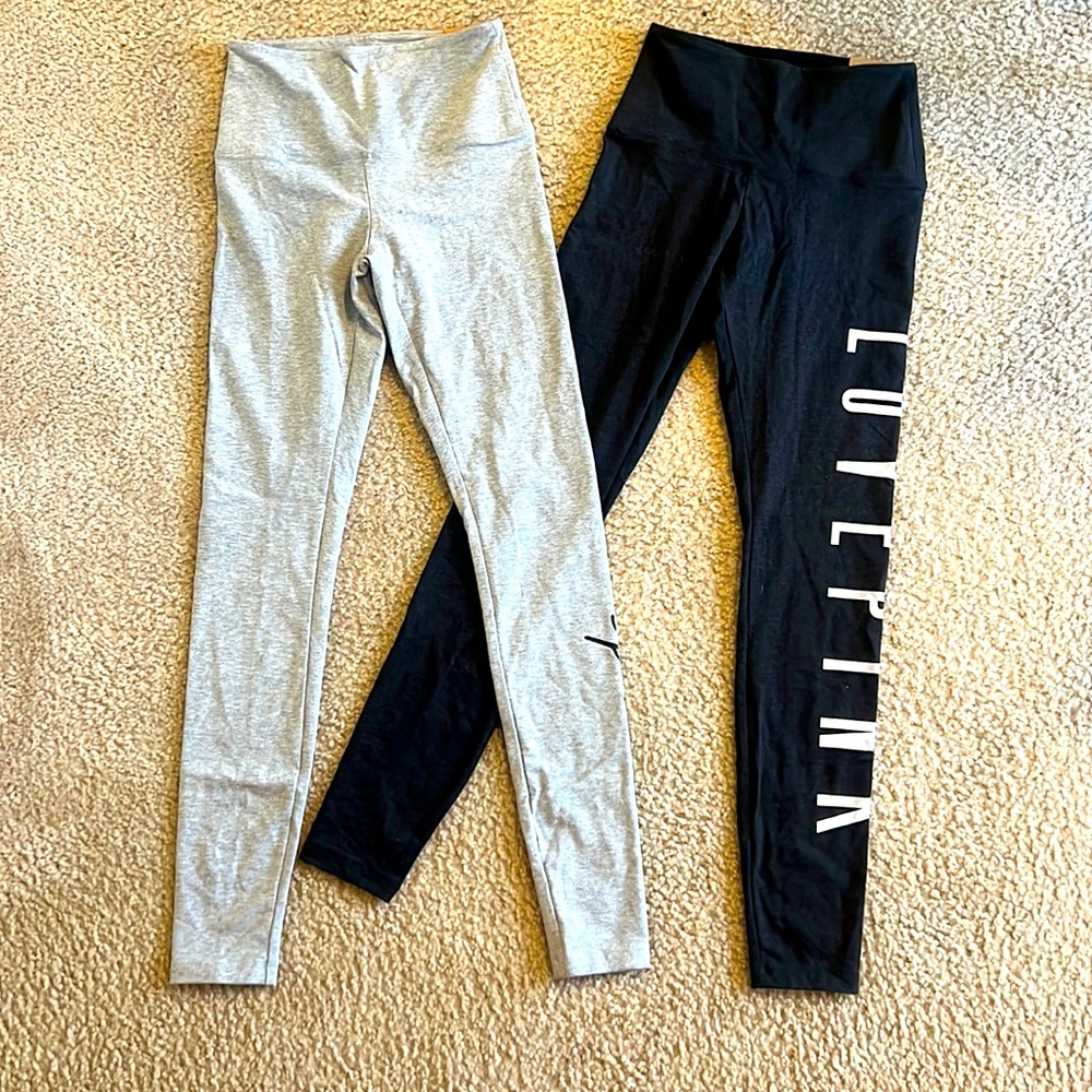 Girls size xs Pink leggings, brand new